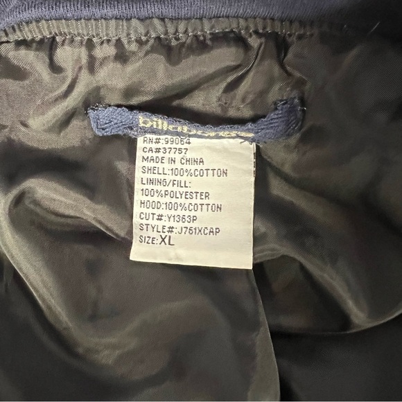 Billabong Vintage Y2K Blue Jacket Size XL - Picture 4 of 10